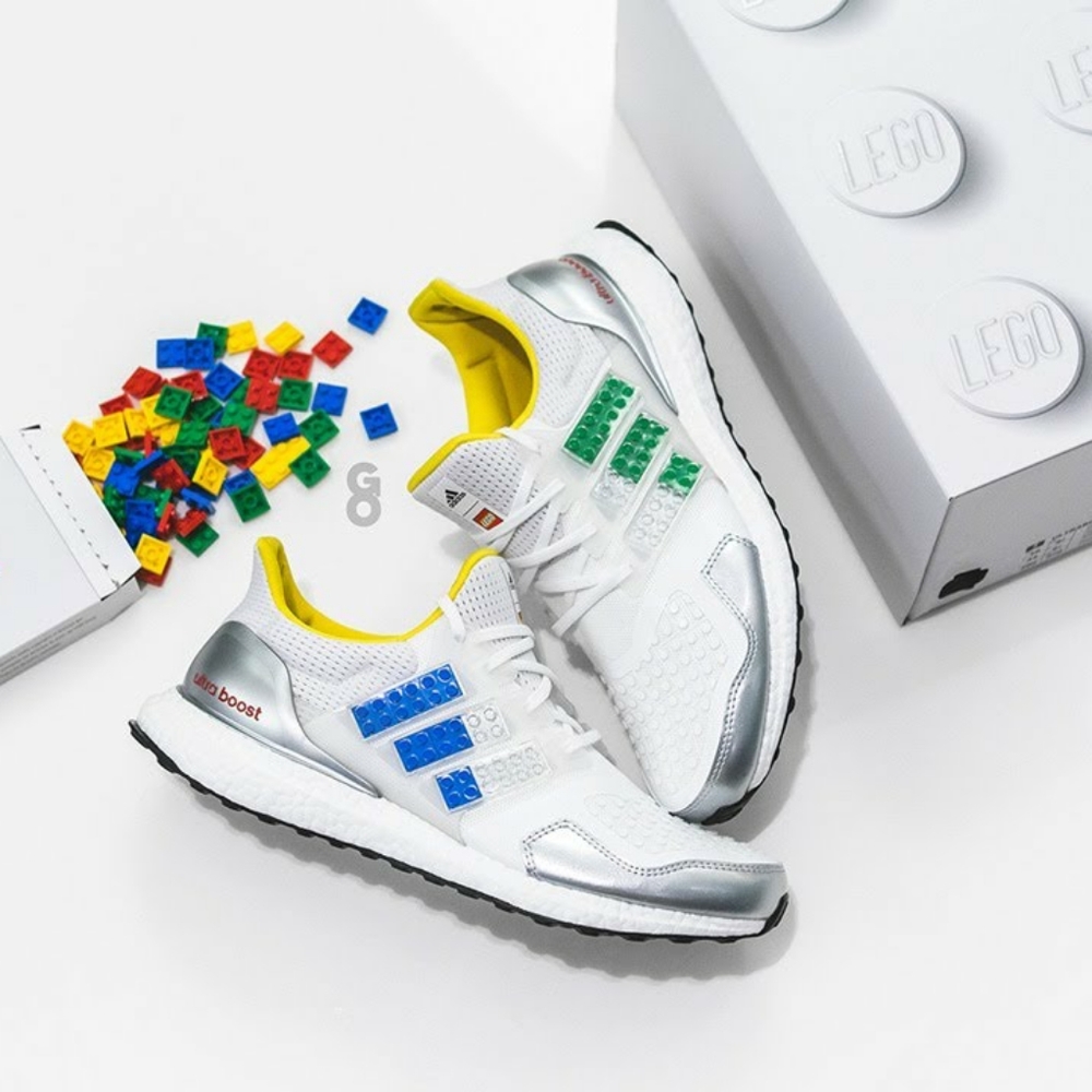 Adidas Men's Running Ultraboost DNA X LEGO plat FY7690 Size 7 - Picture 4 of 13